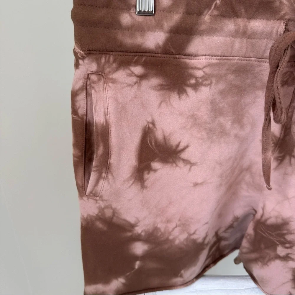 Anthropologie LACAUSA Slater Rustic Tie Dye Sweatshorts SZ M